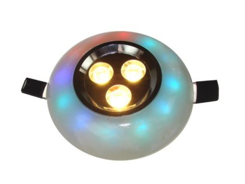 Downlight MERLY RGB 3*1W biały ciepły Downlight MERLY RGB 3*1W biały ciepły