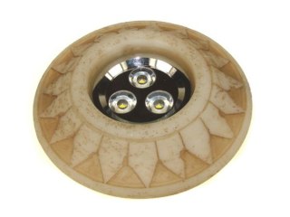 Downlight SLOPE biały ciepły 3*1W biały dzienny