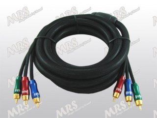 Kabel 3RCA 3m MRS-104 OCC HiFi 13mm z filtrem-