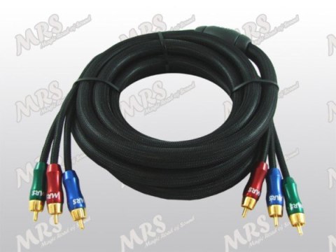 Kabel 3RCA 3m MRS-104 OCC HiFi 13mm z filtrem- Kabel 3RCA 3m MRS-104 OCC HiFi 13mm z filtrem-