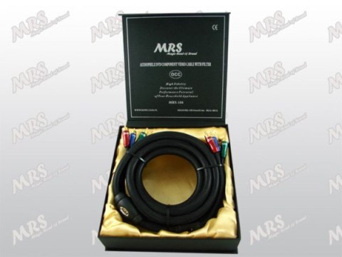 Kabel 3RCA 3m MRS-104 OCC HiFi 13mm z filtrem- Kabel 3RCA 3m MRS-104 OCC HiFi 13mm z filtrem-