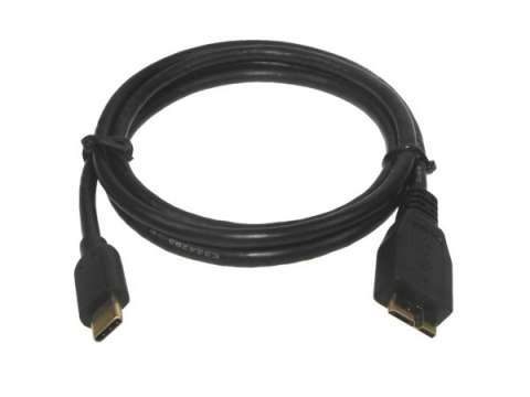 Kabel USB 3.1 wtyk Type-C - wtyk micro USB 3.0 -- Kabel USB 3.1 wtyk Type-C - wtyk micro USB 3.0 --