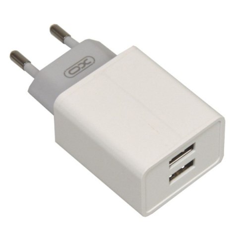 Ładowarka sieciowa USB x2 2.4A L65 biała Ładowarka sieciowa USB x2 2.4A L65 biała