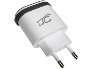 Ładowarka sieciowa micro USB 2,0A + 2x gniazdo --