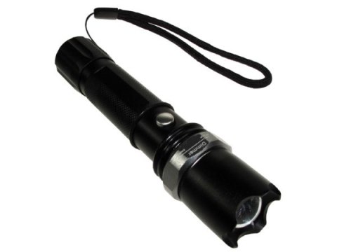 Latarka ręczna 1 dioda 3W zoom 240lm + ładowark -- Latarka ręczna 1 dioda 3W zoom 240lm + ładowark --