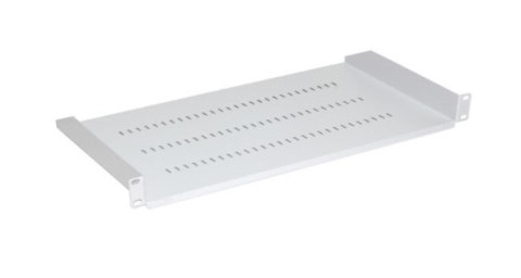 Półka stała 19" 1U głębokość 150mm V RAL7035 Półka stała 19" 1U głębokość 150mm V RAL7035