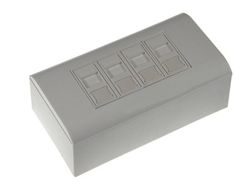 Puszka natynkowa obudowa 4x keystone Puszka natynkowa obudowa 4x keystone