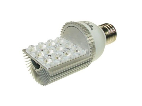 Żarówka uliczna LED E40 1 sekcje III 12W CW