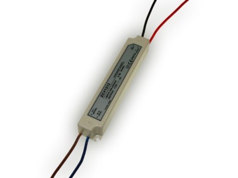 Zasilacz LED 12V 12W napięciowy IP67 plastik Zasilacz LED 12V 12W napięciowy IP67 plastik