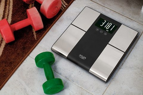 Adler Waga łazienkowa z analizatorem - 225KG