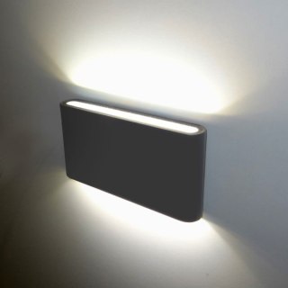 Oprawa elewacyjna LED Flow 2*3w 4000K RAL6005