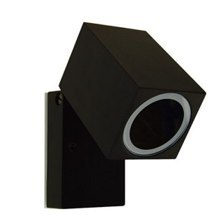 Oprawa elewacyjna Nordi 1x GU10 czarna IP54