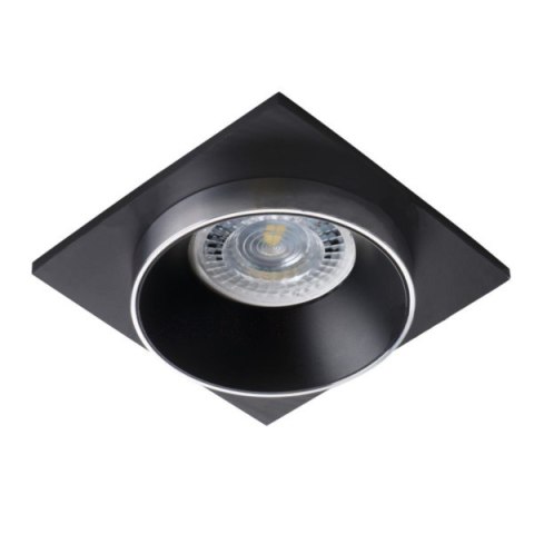 Oprawa sufitowa Coriko czarny kwadrat aluminium