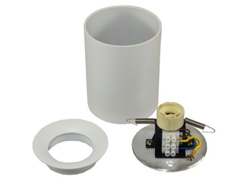 Oprawa sufitowa Cyro White stała okrągła aluminium Oprawa sufitowa Cyro White stała okrągła aluminium