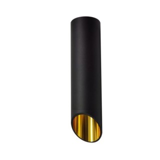 Oprawa sufitowa Valda Black aluminium 220mm