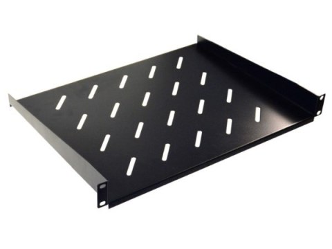 Półka stała 19" 1U głębokość 350mm V RAL9004 Półka stała 19" 1U głębokość 350mm V RAL9004