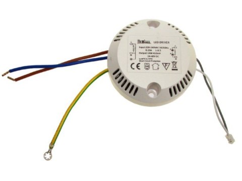 Zasilacz CC Kortikon 15-18W 450mA 24-48V okragły Zasilacz CC Kortikon 15-18W 450mA 24-48V okragły