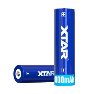 Akumulator XTAR 14500 / AA / R6 3,7V Li-ion 800mAh z zabezpieczeniem