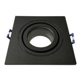 Oprawa sufitowa Satino ruchoma czarna kwadrat IP54