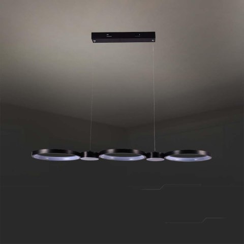 Oprawa Zwieszana V-TAC 38W LED Czarna VT-7820 4000K 4560lm Oprawa Zwieszana V-TAC 38W LED Czarna VT-7820 4000K 4560lm