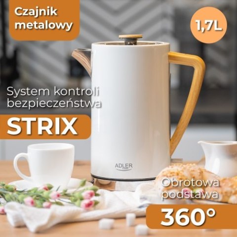 Adler Czajnik metalowy 1,7 L STRIX