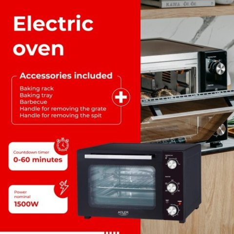 Adler Piekarnik elektryczny 48L