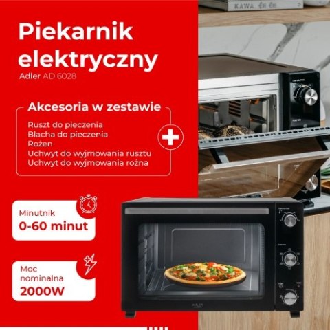 Adler Piekarnik elektryczny 60L