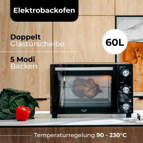 Adler Piekarnik elektryczny 60L