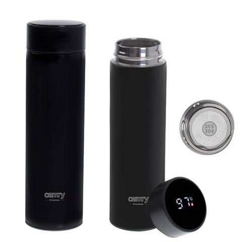 Adler Termos LED 473ml czarny