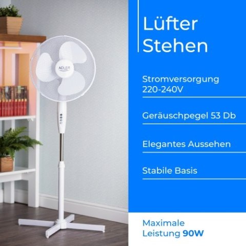 Adler Wentylator stojący 40cm