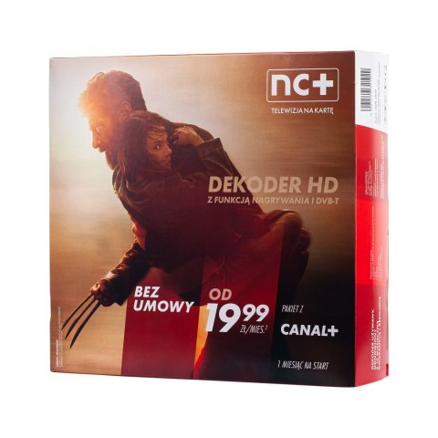 Usługa NC+ telewizja na kartę z Pakietem Start+ ITI2850ST oraz tunerem DVB-T2 Usługa NC+ telewizja na kartę z Pakietem Start+ ITI2850ST oraz tunerem DVB-T2