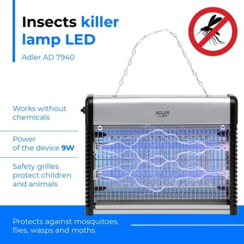 Adler Lampa owadobójcza LED