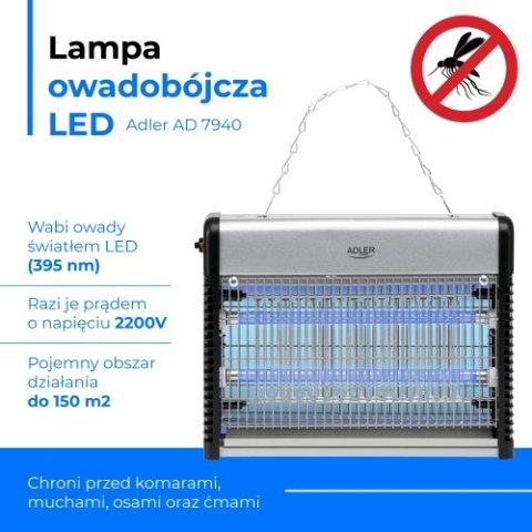 Adler Lampa owadobójcza LED