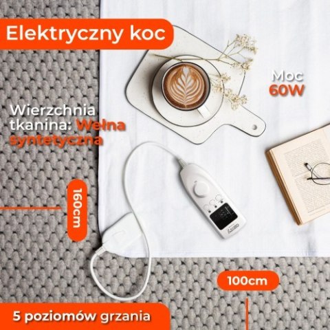 Camry Elektryczny koc podkładowy z czasomierzem (1)
