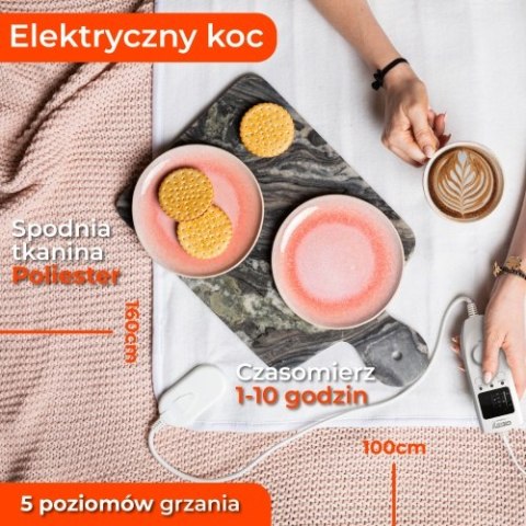 Camry Elektryczny koc podkładowy z czasomierzem (1)