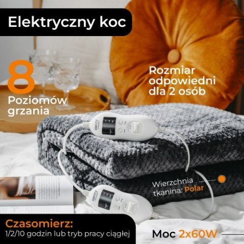 Camry Elektryczny koc podkładowy z czasomierzem (2)
