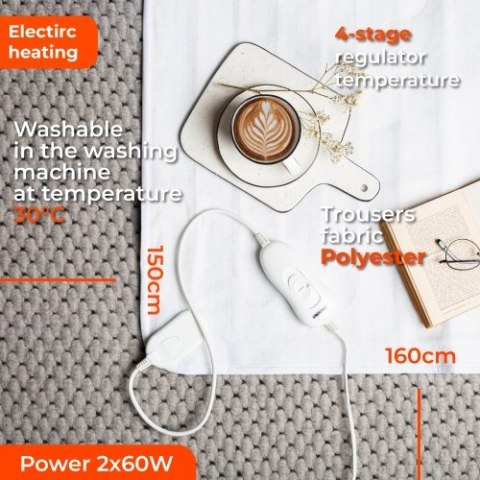 Mesko Elektryczny koc podkładowy (2)