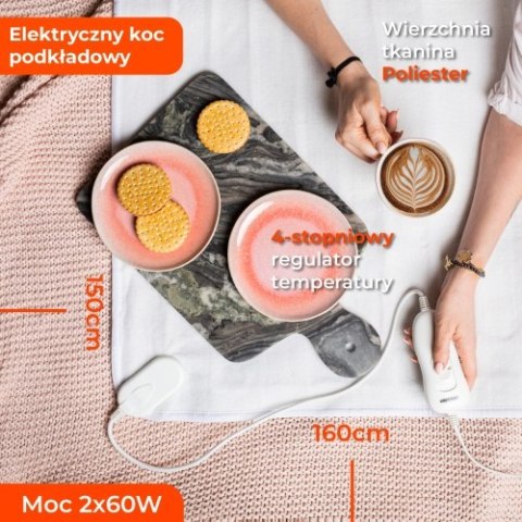 Mesko Elektryczny koc podkładowy (2)