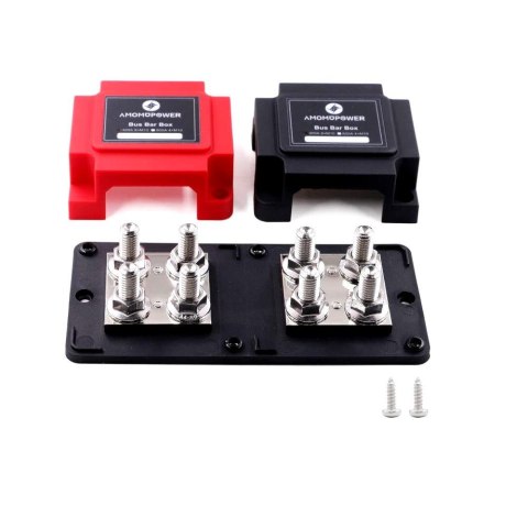 Szyna zbiorcza Bus Bar do łączenia magazynów energii 4xM10, 400A 48V 400A V-TAC VT-AOA1533-400ABR