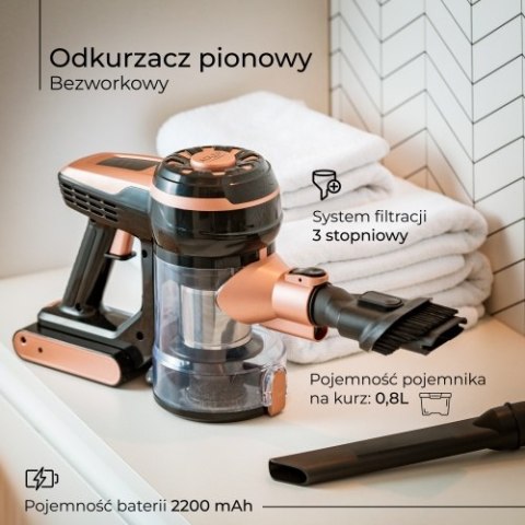 Adler Odkurzacz pionowy - Bezworkowy