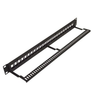 Patch panel 24-port 1U 19" pusty do Keystone z org