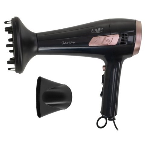 Adler Suszarka ze zwijanym przewodem - 2400W + dyfuzor