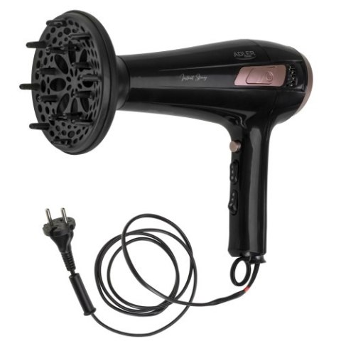 Adler Suszarka ze zwijanym przewodem - 2400W + dyfuzor