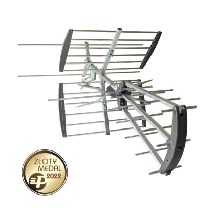 Antena zewnętrzna kierunkowa DVB-T UHF i VHF do MUX8 TV Republika DPM HN63