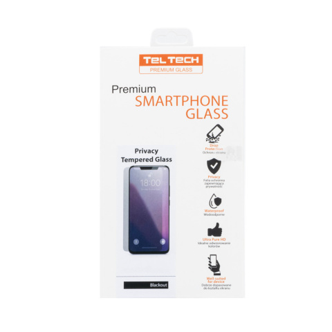 Szkło Do Iphone 16 Privacy Ramka Teltech