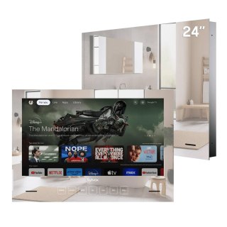Telewizor lustro zabudowa łazienkowa 24" Smart TV