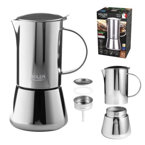 Adler Kawiarka - zaparzacz do kawy Espresso - 620ml