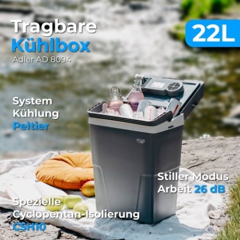Adler Lodówka turystyczna 22L