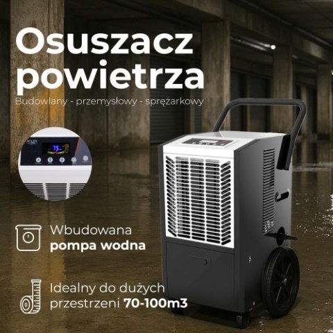 Adler Osuszacz powietrza budowlany - przemysłowy - sprężarkowy 50L/24h