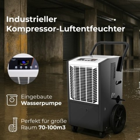 Adler Osuszacz powietrza budowlany - przemysłowy - sprężarkowy 50L/24h